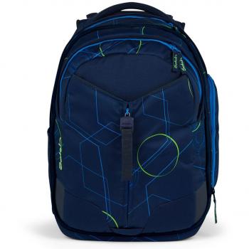 Satch match Schulrucksack Blue Tech