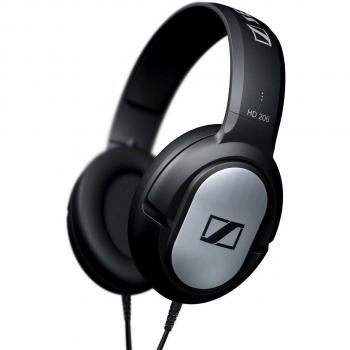 Sennheiser HD 206 Over the Ear Stereo Headphones Black