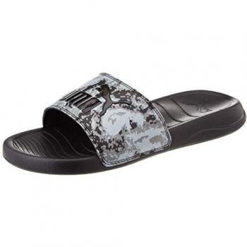PUMA Popcat 20 in Camoscio – Sandalo Unisex Adulto Nero EU 37