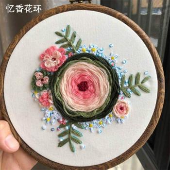 Kit Bricolage Broderie Floral 3D