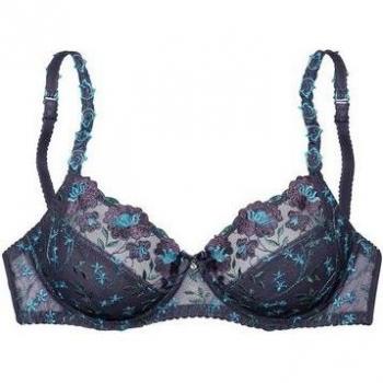 Spitzenbügler-Nuance BH, marine Türkis, 90D, elegante Dessous