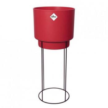 Elho Blumentopf mit Halterung Rot