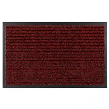 Paillasson Antidérapant Dura 3879 100x120 cm – Rouge, Caoutchouc, Extérieur/Intérieur