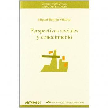 Perspectivas sociales y conocimiento (Tapa blanda).