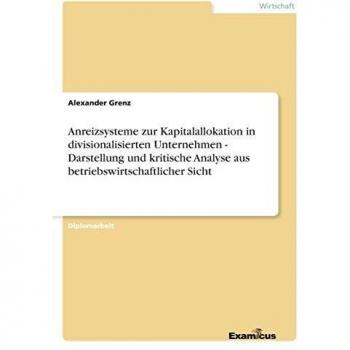 Anreizsysteme zur Kapitalallokation in divisionalisierten Unternehmen