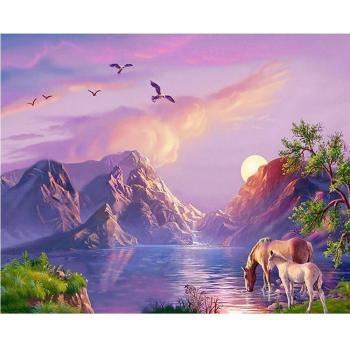 Kit de Diamant Bricolage Animaux 20X30CM