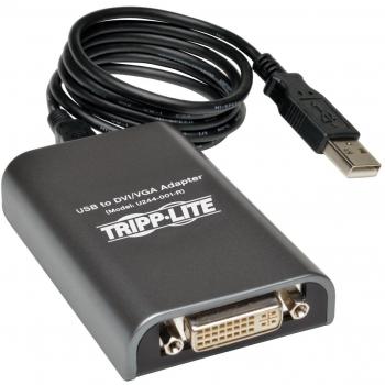 Tripp Lite USB 2.0 to DVI/VGA Dual-Monitor Adapter