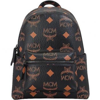 MCM Stark Luxury Monogram Back/Bag Combo – Black