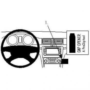 Proclip Brodit pour Skoda Superb 2009-2014