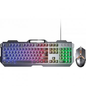 Kit Gamer RGB: Teclado y Mouse 3200DPI