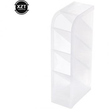 Tiroir à accessoires scolaires en plastique transparent
