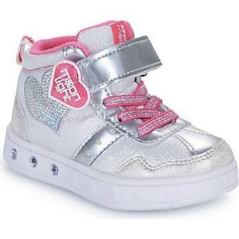BEPPI Silver High-Top Trainers for Kids
