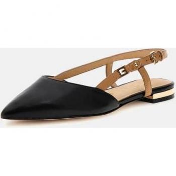 Slingback Luxe en Cuir Naturel
