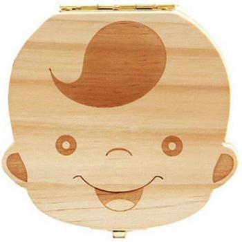 Set de Dientes Lanugo con Caja de Madera Caduca
