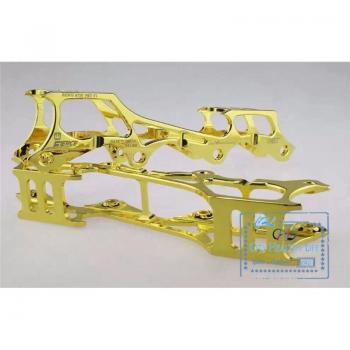 Cadre de patinage en ligne 243 mm couleur arc‑en‑ciel – modèle banane FSK