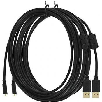 ZedLabz pro 3m gold plated charging cable for Sony PS4 controllers