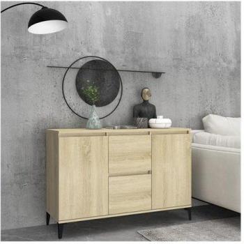 Living Store Premium Sonor‑Eiche Sideboard 104×35×70 cm