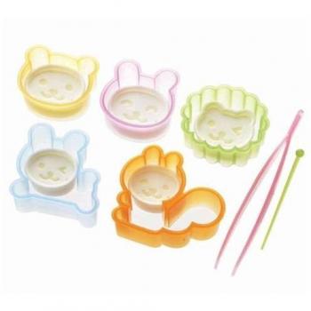 Bento-Kleines Tier‑Messer „Schildkröte, Löwe, Bär“