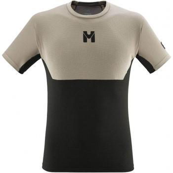 Top de Manga Corta Millet Sky en Tonos Beige para Hombres