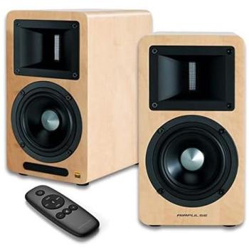 Airpulse A80 Pine Wireless Hi‑Res Speakers