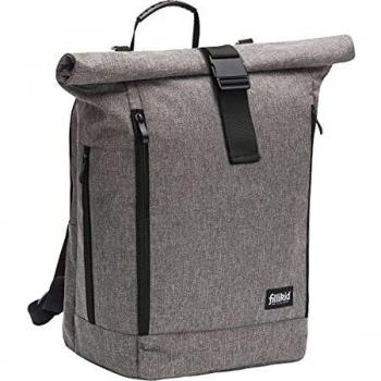 Fillikid Wickelrucksack (Dublin) – Grau/Mehl‑Mix