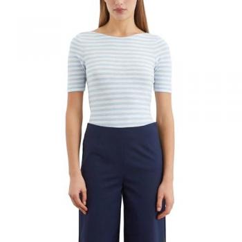 Marc O'Polo Damen T-Shirt in Hellblau, Größe XS