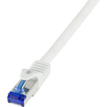 Cable de red LogiLink Cat6a S/FTP blanco 15 m