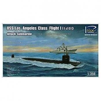1:350 Kit di montaggio Sottomarino USS Los Angeles
