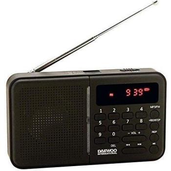 Daewoo DRP-122B Personal Digital Negro radio