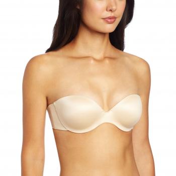 Maidenform Underwire Strapless Bra with Custom Lift in Latte, Fit for Women's 34C