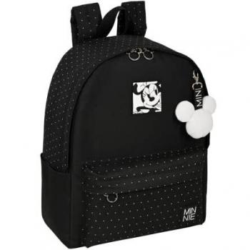 Mochila para Portátil Minnie Mouse Specks Negro