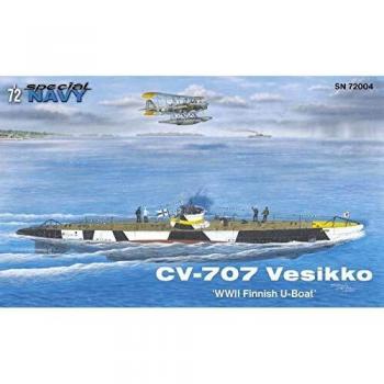 Vesikko Sottomarino Finlandese CV 707 – Kit di modellismo