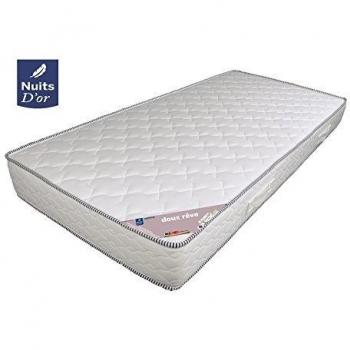 Étoile Nocturne Matelas 180x200 – Densité 30 Kg/m³ – 18 cm de Ferme – Oreiller à Mémoire de Forme
