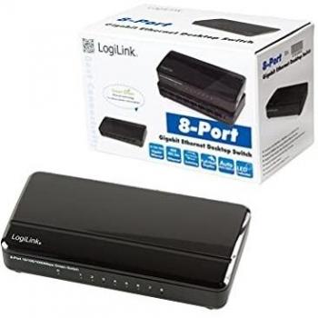 LogiLink Desktop Gigabit Ethernet Switch 8-Port