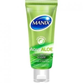 Manix aquaaloe gel lubrifiant sensitif 80ml