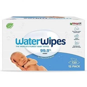 Waterwipes Toallitas Húmedas Bebé 4 x 60 Unidades