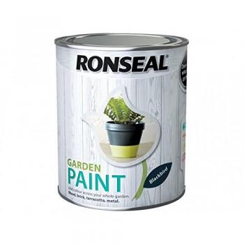 Ronseal General Purpose Garden Paint Blackbird 750ml