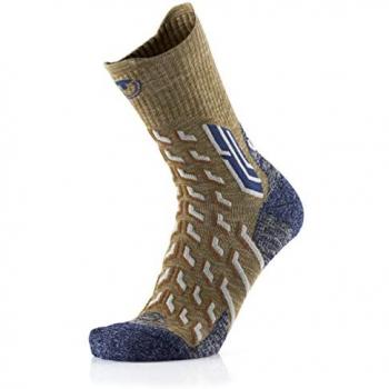 Therm-ic Men's Trekking Cool Crew Socks Green/Navy EU 35-38