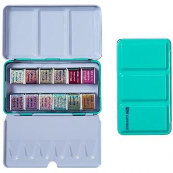 Pearlescent Glitter Watercolor Paints Set