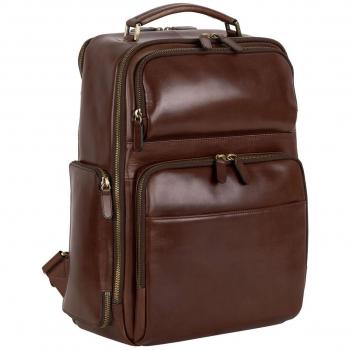 Sac à dos Léonhard Heyden Cambridge Bus Rouge Brun