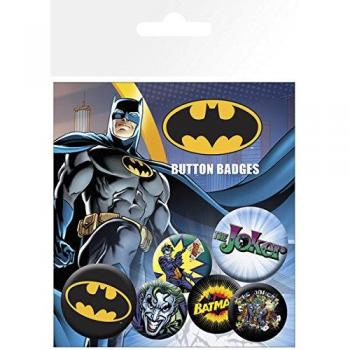 GB Batman Comic-Visier & Joker-Emblem Pack