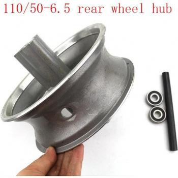 Moyeu de Roue en Aluminium avec Pignon et Disque de Frein pour Dirt Bike 49cc
