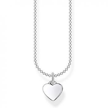 Collar Thomas Sabo con corazón, longitud ajustable 38-45 cm