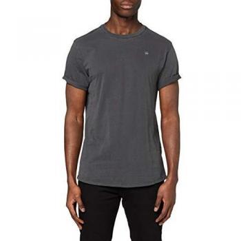 G-STAR RAW Lash Straight Fit T-Shirt Homme en Gris (gray 2653-0719)