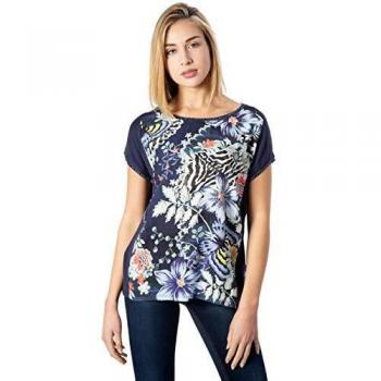 Camicia donna a maglia breve con maniche corti