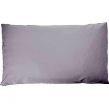 Catherine Lansfield Grey Easy Care Percale Pillowcase Pair