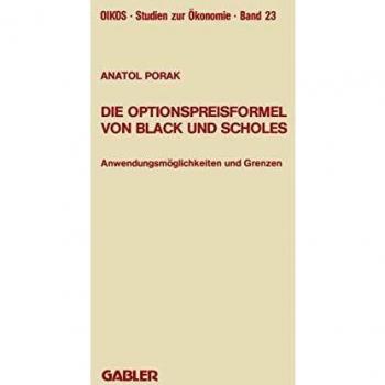 Die Optionspreisformel Von Black Und Scholes