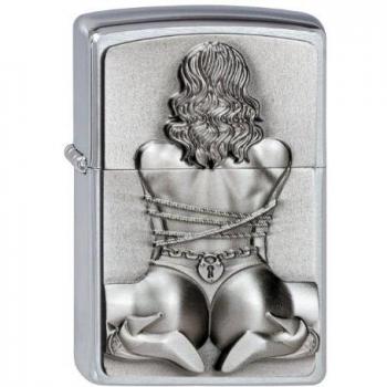 Zippo Sexy Bondage Girl Design