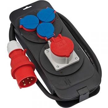 Distribuidor de Corriente H07RN-F5G1.5 2 m, 16 A, 3‑fase