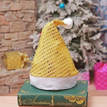 Kids Sequin Santa Hat